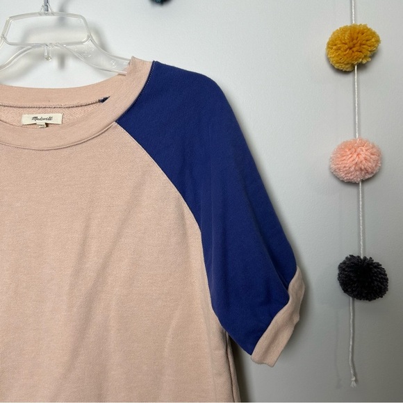 Madewell Short-Sleeve Sweatshirt in Colorblock - Picture 4 of 7